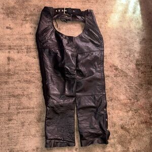 Street & Steel Men’s Leather Chaps